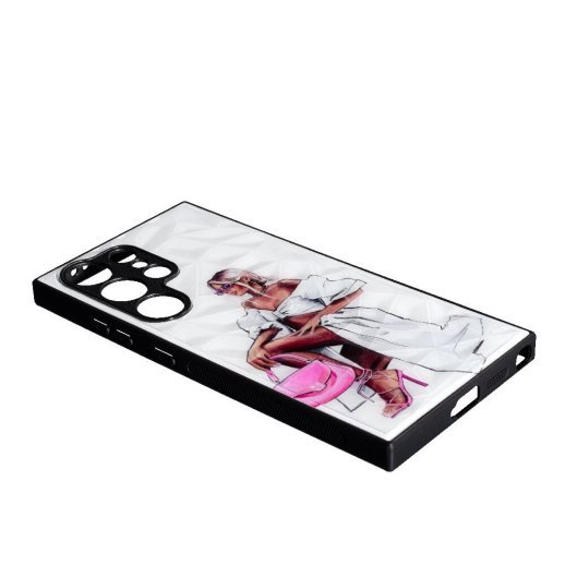 Накладка Prisma Ladies New для Samsung S24 Ultra Pink Bag