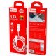 КАБЕЛЬ USB INKAX CB-09 IPHONE LIGHTNING 1 метр 3.1A