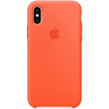 Чохол Silicone Case Original Apple iPhone Xs Nectraine