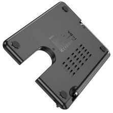 Бездротовий зарядний пристрій HOCO CQ1 3В1, ЧОРНИЙ