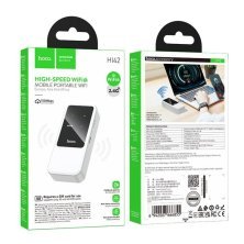 Мобільний портативний Wi-Fi роутер HOCO HI42 4G LTE 4000 мАг, білий