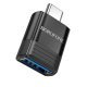 Перехідник BOROFONE BV18 OTG з USB мама на Type-C папа USB 3.0 3A MAX