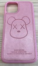 Case Mickey for Apple Iphone 11 KAWS розовый