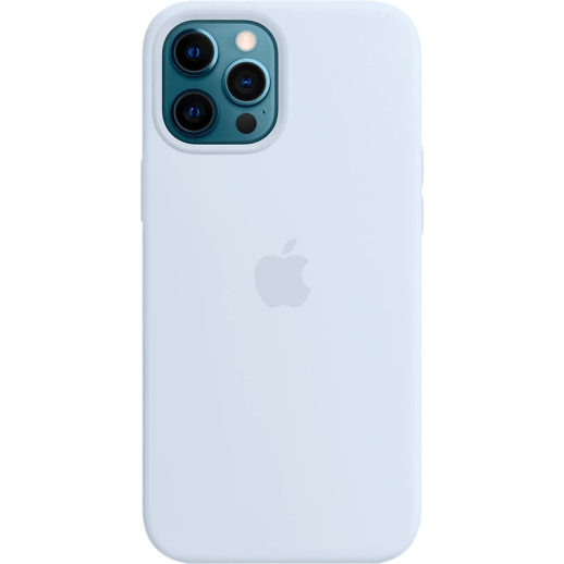 Чохол Silicone Case Original Apple iPhone 12 Pro Max (MagSafe) Cloud Blue