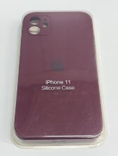 Чохол Silicone Case Copy Apple iPhone 11 Square Plum, 47