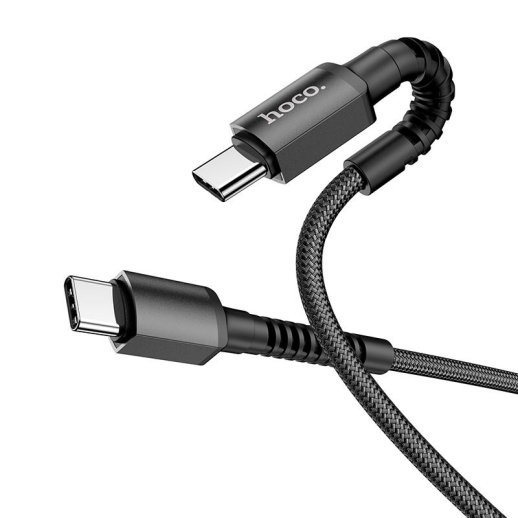 USB-C кабель HOCO X71 60W Type-C - Type-C 1метр, чорний