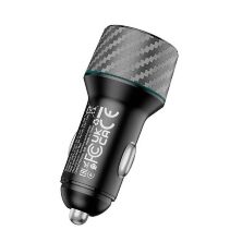 Автомобільний зарядний пристрій BOROFONE BZ21A Brilliant 36W dual port QC3.0 car charger