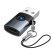 OTG-адаптер HOCO UA46B Type-C (папа) - USB 3.0 (мама), чорний