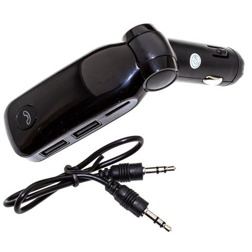 FM Модулятор M8 Bluetooth / гучномовець ЧОРНО-СИНІЙ