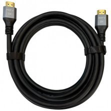 Кабель HDMI W-HD912 2.1 8K 60Hz / 4K 120Hz, CCS, Ø7.0 мм, 3.00 м, чорний