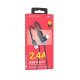 USB кабель BOROFONE BU41 USB - Lightning 1.2m 3A, чорний