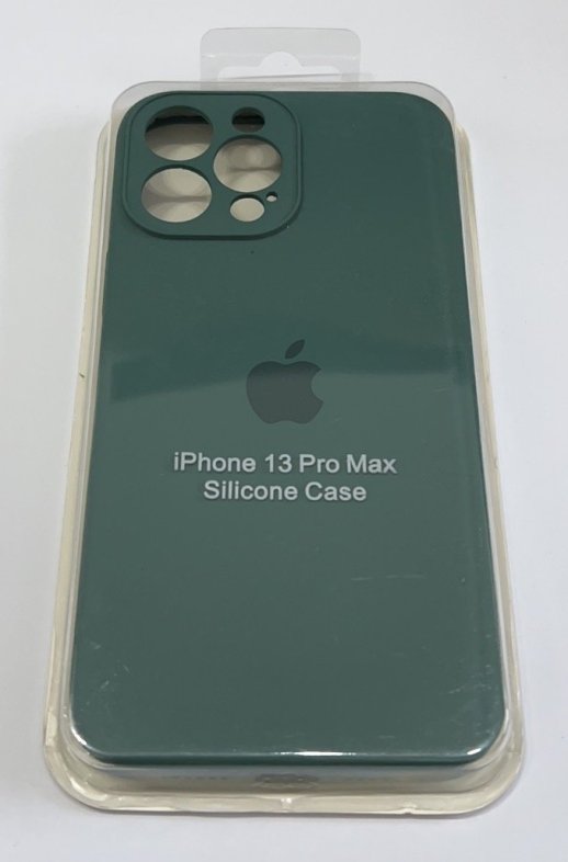 Чохол Silicone Case Copy Apple iPhone 13 Pro Max Square Pine Green, 13
