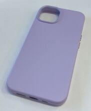 Чохол Leather Case Apple Iphone 14  MagSafe Elegant Purple
