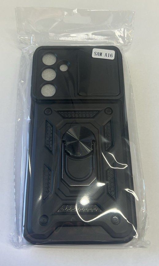Armor Case With Curtain for Samsung A16 Чорний