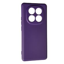 Силікон Case SMTT (AA) для Xiaomi Redmi Note 14 Pro (5G) Dark Violet