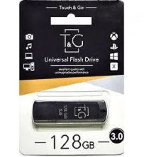 USB Flash Drive T&G TG121 Vega 128GB 3.0 Стальной