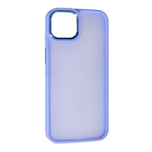 Накладка Matte Metal Buttons для Apple iPhone 14 Plus Purple