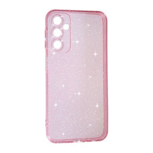 Силікон Clear Shine для Samsung A14 Pink