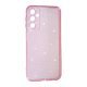 Силікон Clear Shine для Samsung A14 Pink