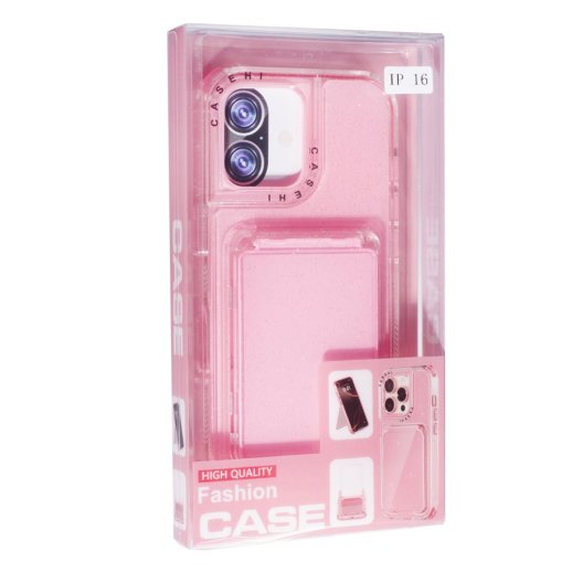 Накладка Summer Mirror для Apple iPhone 16 Pink