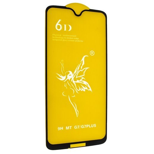Захисне скло 6D PREMIUM MOTOROLA G7 ЧОРНИЙ
