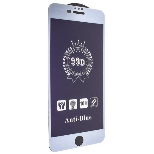 Захисне скло 99D BLUE LIGHT APPLE IPHONE 6+ | 7+ | 8+ БІЛИЙ