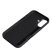 Накладка Leather Carbon With Magnetic для Apple iPhone 16 Black