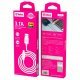 КАБЕЛЬ USB INKAX CB-09 MICRO 1 метр 3.1A