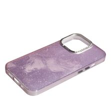 Накладка Marble Style для Apple iPhone 15 Pro Pink