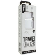 Мережевий зарядний пристрій INKAX CD-11 2.4A + USB кабель LIGHTNING