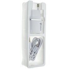 Мережевий зарядний пристрій INKAX CD-11 2.4A + USB кабель LIGHTNING