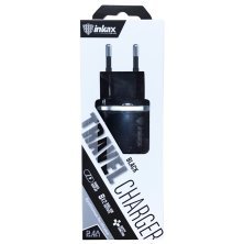 Мережевий зарядний пристрій INKAX CD-11 2.4A + USB кабель LIGHTNING