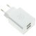 Мережевий зарядний пристрій WUW T31 2USB 2.4A + USB Type-C
