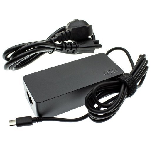 Блок живлення для ноутбука Lenovo 65W Type-C 5V–20V 3A–3.25A (USB-C)