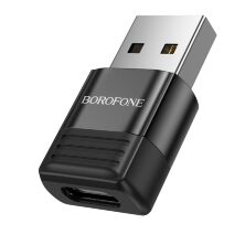 Перехідник BOROFONE BV18 OTG з Type-C мама на USB папа USB 2.0 3A MAX