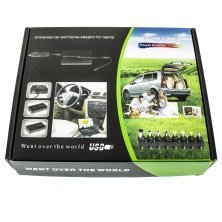 Універсальний зарядний пристрій для ноутбука AC/DC 100W з 8 перехідниками