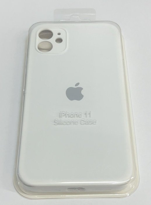 Чохол Silicone Case Copy Apple iPhone 11 Square White, 08