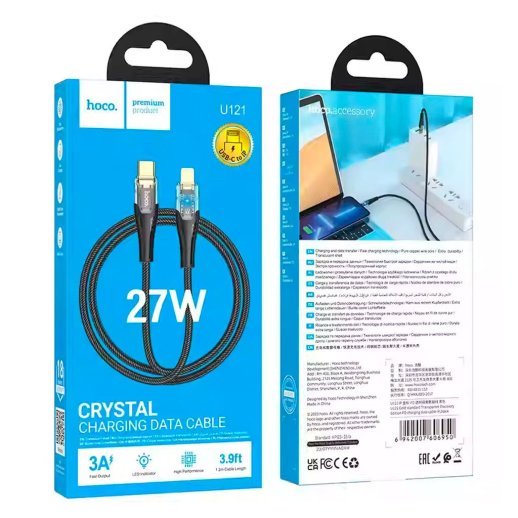 USB-C кабель HOCO U121 Type-C - Lightning