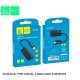AUX ПЕРЕХІДНИК DENMEN DU06 LIGHTNING to 3.5mm + GHARGER Audio converter