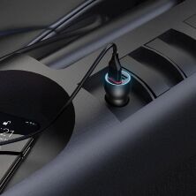 Автомобільний зарядний пристрій BOROFONE BZ9 Wise route dual port car charger