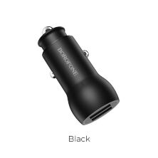 Автомобільний зарядний пристрій BOROFONE BZ9 Wise route dual port car charger