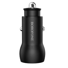 Автомобільний зарядний пристрій BOROFONE BZ9 Wise route dual port car charger