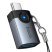 OTG-адаптер HOCO UA46C USB (папа) - Type-C (мама), чорний