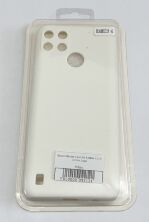 Чохол Silicone Case for Realme C21Y 4G No Logo White