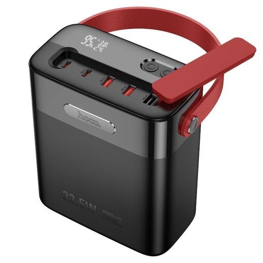 Power bank HOCO J143 Title 22.5W + PD 20W 80000 mAh, чорний