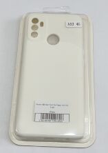 Чохол Silicone Case for Oppo A53 No Logo White