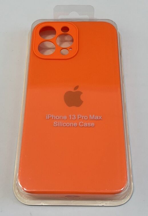 Чохол Silicone Case Copy Apple iPhone 13 Pro Max Square Bright Orange, 22