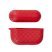 Чохол Шкіра Плетіння для AirPods Pro Red