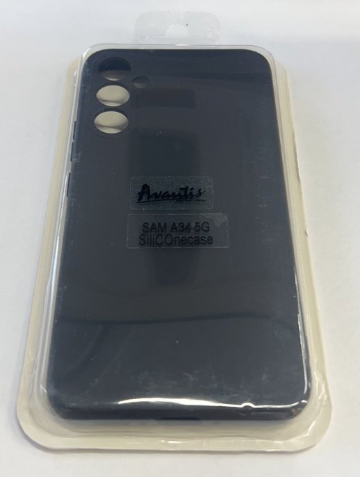 Avantis Full Silicone Case Samsung A34 Pink