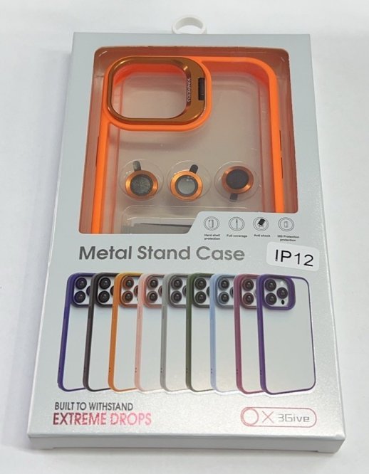 Чехол Metal Stand Case Apple Iphone 12 Deep Purple 5